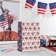 thumbnail image 1 of Bolsas de regalo para el Día de la Independencia, bolsas de papel kraft con estampado de bandera tricolor, bolsas de regalo, bolsas de embalaje para compras, bolsas de papel generales, 1 of 5