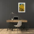thumbnail image 3 of Ostrowitz, Mallorie 23x32 White Modern Wood Framed Museum Art Print Titled - Grouping of aspen trees on a trail-Colorado, 3 of 4