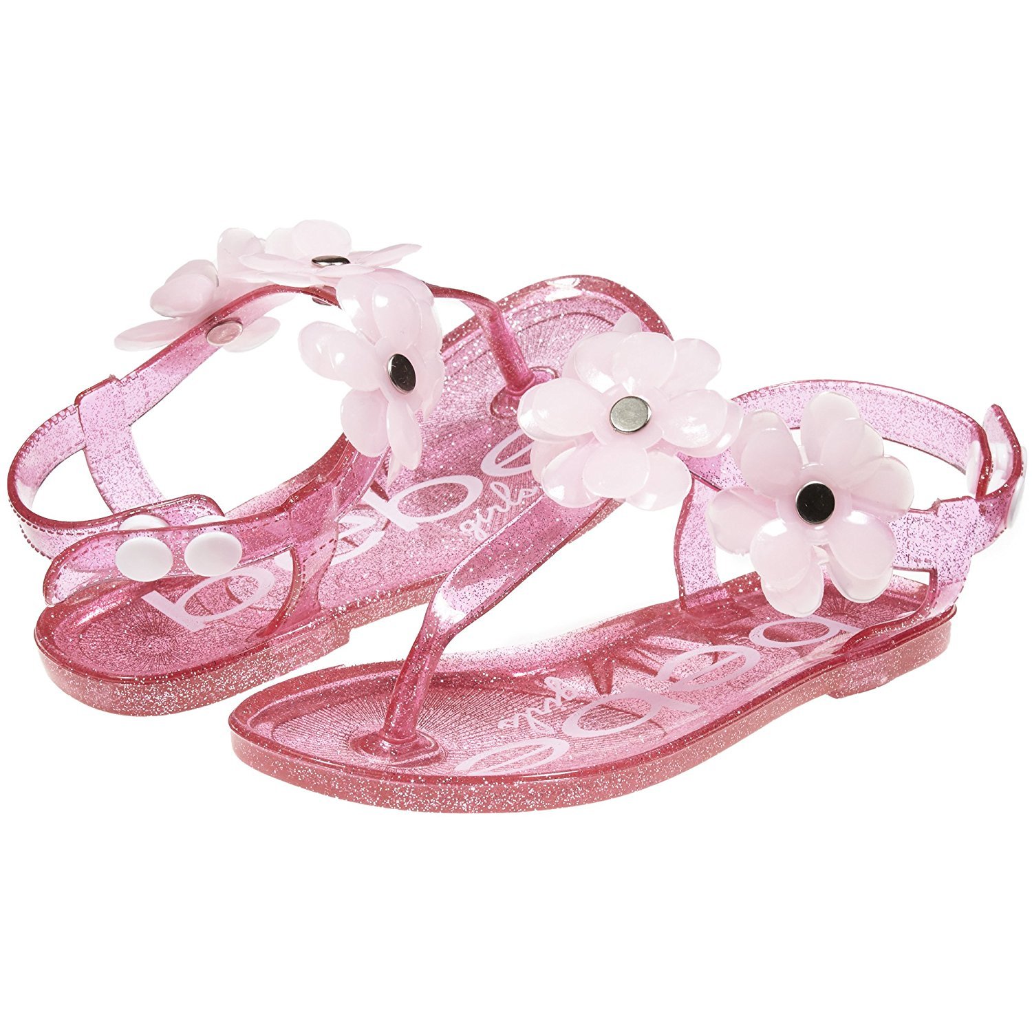 light up jelly sandals