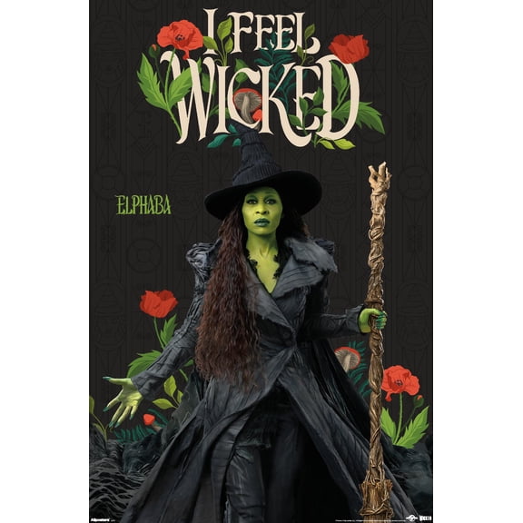 Wicked: For Good (2025) - I Feel Wicked Wall Poster, 22.375" x 34"