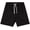Black, variant on Quad Seven Boys Swim Trunks Basic Solid Quick Dry Board Shorts Bathing Suit with Mesh Lining