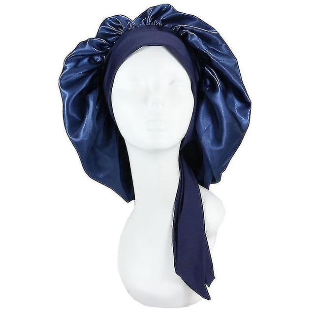 Silk Bonnet Satin Bonnet For Sleeping Bonnet With Tie Band Night Cap