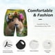 thumbnail image 3 of Fotbe Flower Crown Guinea Pig Traje de Baño para Hombre – Shorts de Natación de Secado Rápido con Forro y Bolsillos-Large, 3 of 6