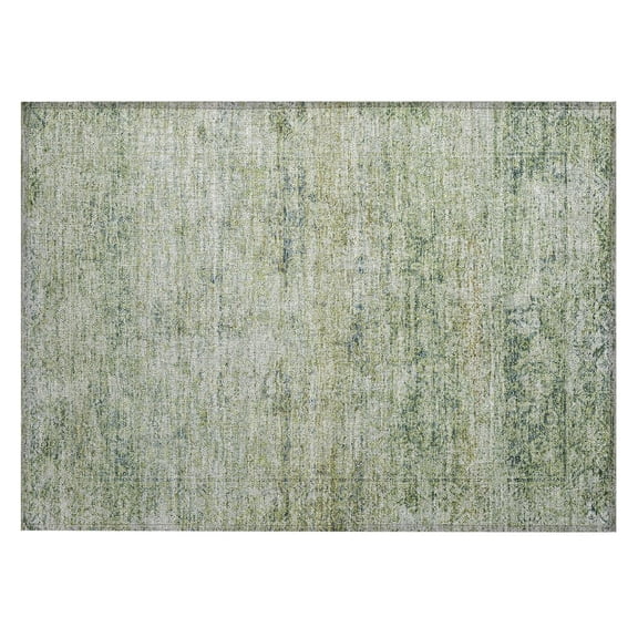 Dalyn Rugs Machine Washable Indoor/Outdoor Chantille ACN2103 Aloe 1'8" x 2'6" Rug
