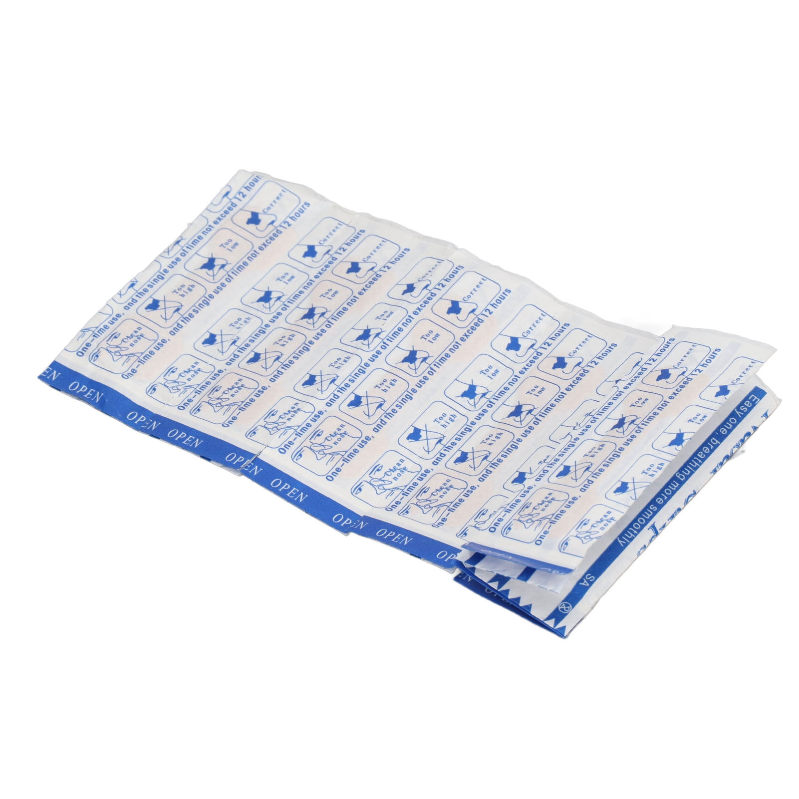 Prevent Snoring Nose Strip, Better Breathing Plants Extracts Compact