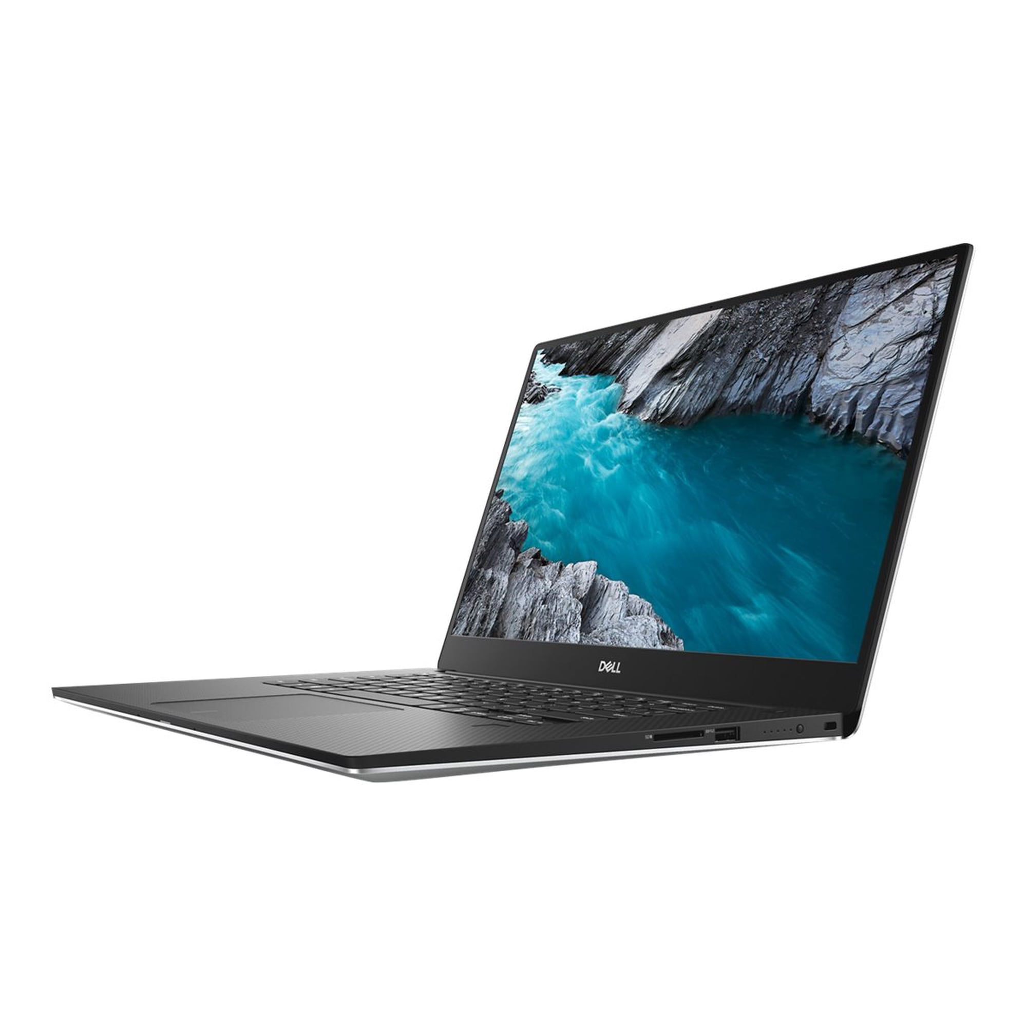 Dell XPS 15 7590 - Intel Core i7 9750H / 2.6 GHz - Win 10 Pro 64-bit - GF GTX 1650 - 16 GB RAM - 512 GB SSD NVMe - 15.6" IPS 1920 x 1080 (Full HD) - Wi-Fi 6 - platinum silver, black interior