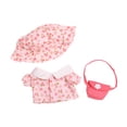 thumbnail image 2 of Figuras de Peluche, Ropa para Hacer Tus Propias Muñecas para Niñas Pequeñas, Ropa DIY, Moda Educativa con Bolsa, Disfraces para Muñecas de 20 Cm cereza, 2 of 8