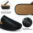thumbnail image 2 of Ecetana Womens Mules Dressy Flats Shoes Slip On Slides Backless Loafers, 2 of 6