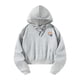 thumbnail image 5 of Sudadera con capucha para mujer, sudadera con capucha de gran tamaño para mujer, estampado de colores, sudadera gris de manga larga de moda, sudadera S, 5 of 8