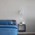 thumbnail image 4 of Aplique de pared LED, luz de lectura para cabecera, luces de lectura de pared LED de 11 W, foco ajustable (luz blanca de 6000 K, cuadrado), lámpara de pared para pasillo, escalera, sala de estar, 4 of 4
