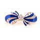 thumbnail image 1 of Guardurnaity Mujeres Gilr Bowknot Crystal Rhinestone Hair Clip Horquilla Spring Metal Barrette Headwear Joyería Hair Grip Accesorio para el cabello azul Guardurnaity PS8021-02, 1 of 5