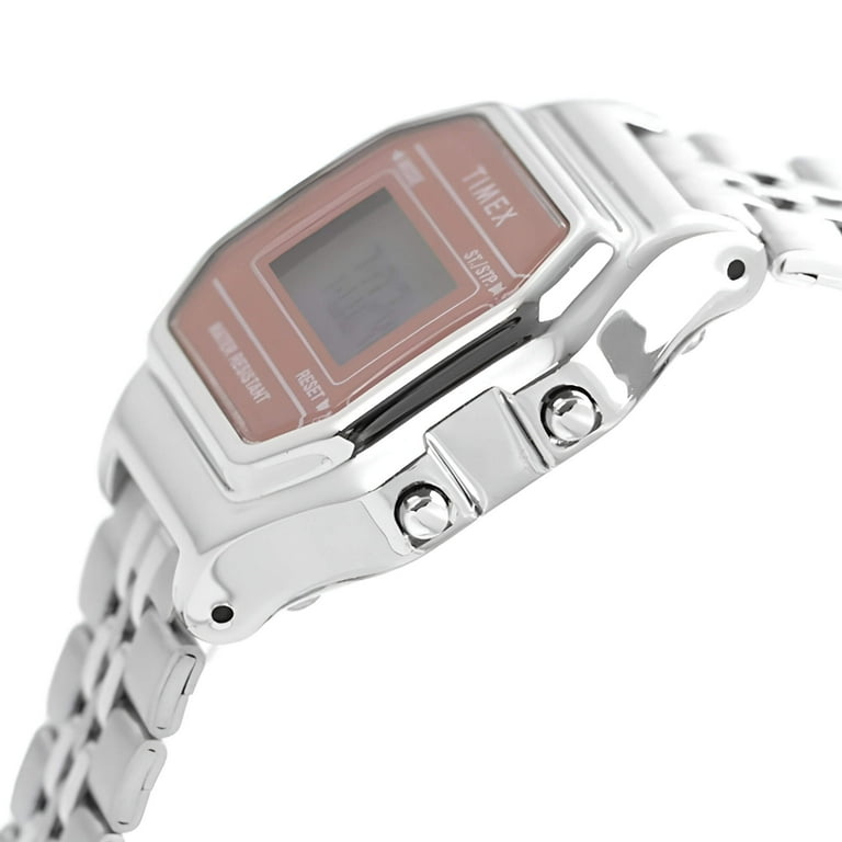 Timex TW2T48500 Women's T80 Silver Steel Bracelet Digital Watch
