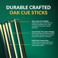 thumbnail image 5 of Hathaway Pool Table Billiard Accessory Kit with Cues, Rack, Chalk, Brush, 5 of 7