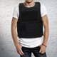 thumbnail image 2 of Sywqhk Camiseta interior multifuncional para exteriores, chaleco protector impermeable para el cuerpo (negro) Sywqhk Alta Calidad, 2 of 8