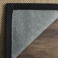 thumbnail image 5 of SAFAVIEH Natural Fiber Jovana Border Seagrass Area Rug, Maize/Black, 6' x 6' Square, 5 of 7