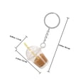 thumbnail image 2 of WASHWEPE 2Ud Llavero Colgante De Té Con Chocolate Para Llaves Y De, 2 of 8