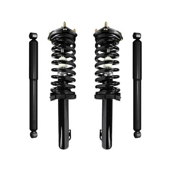 Front and Rear Suspension Strut and Shock Absorber Assembly Kit - Compatible with 2005 - 2010 Jeep Grand Cherokee 2006 2007 2008 2009