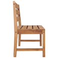 thumbnail image 5 of vidaXL Outdoor Patio Bench Garden Park Bench with Backrest Solid Wood Teak, 5 of 33