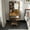 Vintage + MDF + MDF+glass+3, variant on YANGXUN Vintage Bedroom Dressing Table with Mirror and Adjustable LED Lights Retro Vanity Station with Integrated Electrical Outlet and Matching Cushioned Stool