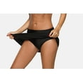 thumbnail image 5 of Charmo Women's High Waisted Swim Skirts Swim Bottoms with Briefs Bikini Tankini Bottoms Solid Swimdress Skirts, 5 of 6