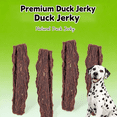 thumbnail image 4 of High-Protein Duck Breast Jerky Suitable for All Breed Dogs - Puppy Training Treats, Chewing Rewards for Small/Medium/Large Dogs, Duck Meat Snacks for Puppies, for All Breeds (Teddy, Bichon, Corgi, Go, 4 of 9