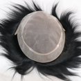 thumbnail image 4 of Exhuast Systems For Men Mono & Pu With Lace Front Breathable For Male Hair Prosthesis 100% European Human Hair Toupee Men Wig, 4 of 7