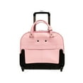thumbnail image 3 of McKlein USA by McKlein Women's Wheeled Leather Briefcase, Pink, 3 of 3