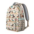 thumbnail image 2 of Dachshunds on the Beach Backpack for School,Cute School Bag,Schoolbag with Adjustable Shoulder Straps & Padded Back,15.3"x11"x7.1"., 2 of 6