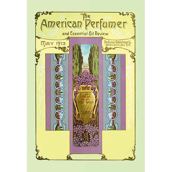 American Perfumer and Essential Oil Review, May 1913 Fine art canvas print (20" x 30")