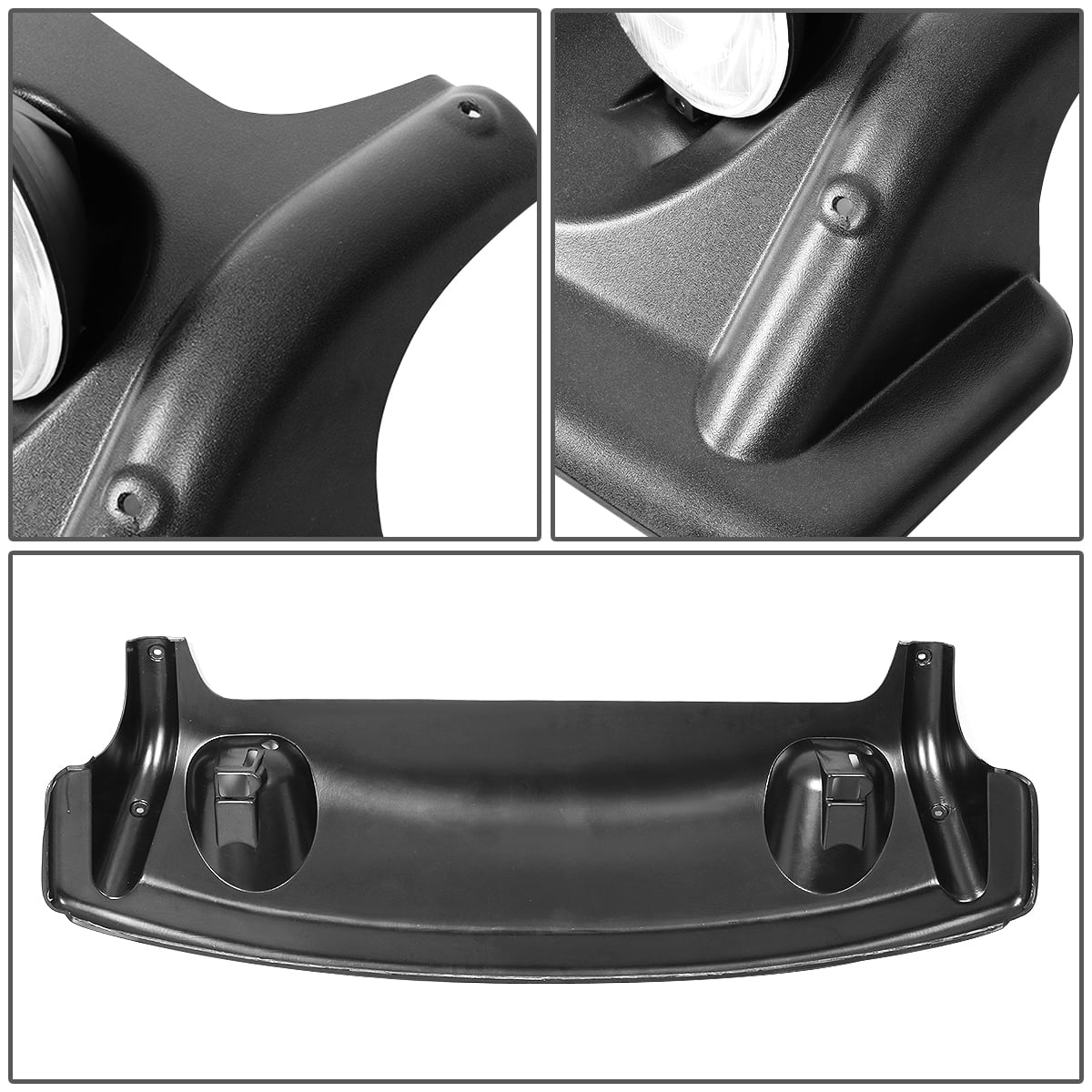 For 2007 To 2014 Toyota Fj Cruiser Black Offroad Oe Style Roof