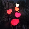 thumbnail image 4 of Decoración de ambiente de confesión de San Valentín Luz de jardín solar de amor al aire libre Villa Jardín Luz de paisaje de césped impermeable, 4 of 4