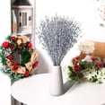 thumbnail image 5 of 10 Pack Artificial Glitter Berry Stem Ornaments, 20 Inches Fake Christmas Picks Decorative Glitter Sticks for Christmas Tree DIY Wreath Crafts Gift Fireplace Holiday Home Decor (Silver), 5 of 7