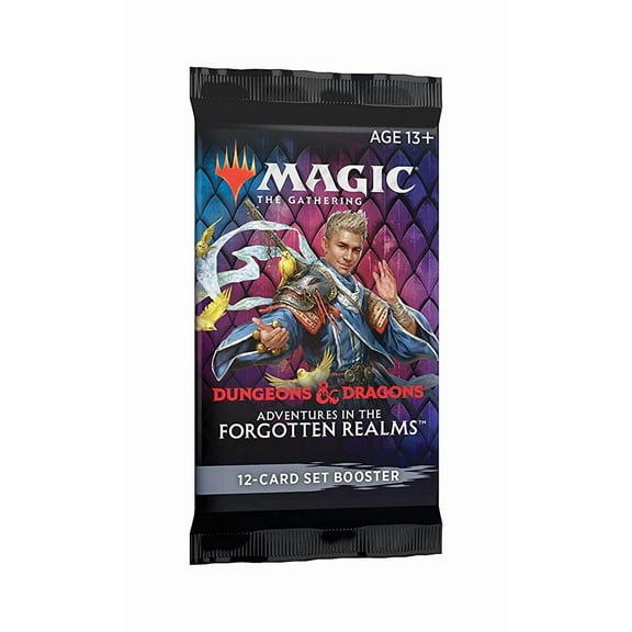 Magic: The Gathering Adventures in the Forgotten Realms Set Booster Pack - 12 Cards