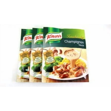 Knorr Champignon Fine Mushroom Sauce -Made in Germany-Pack of 3
