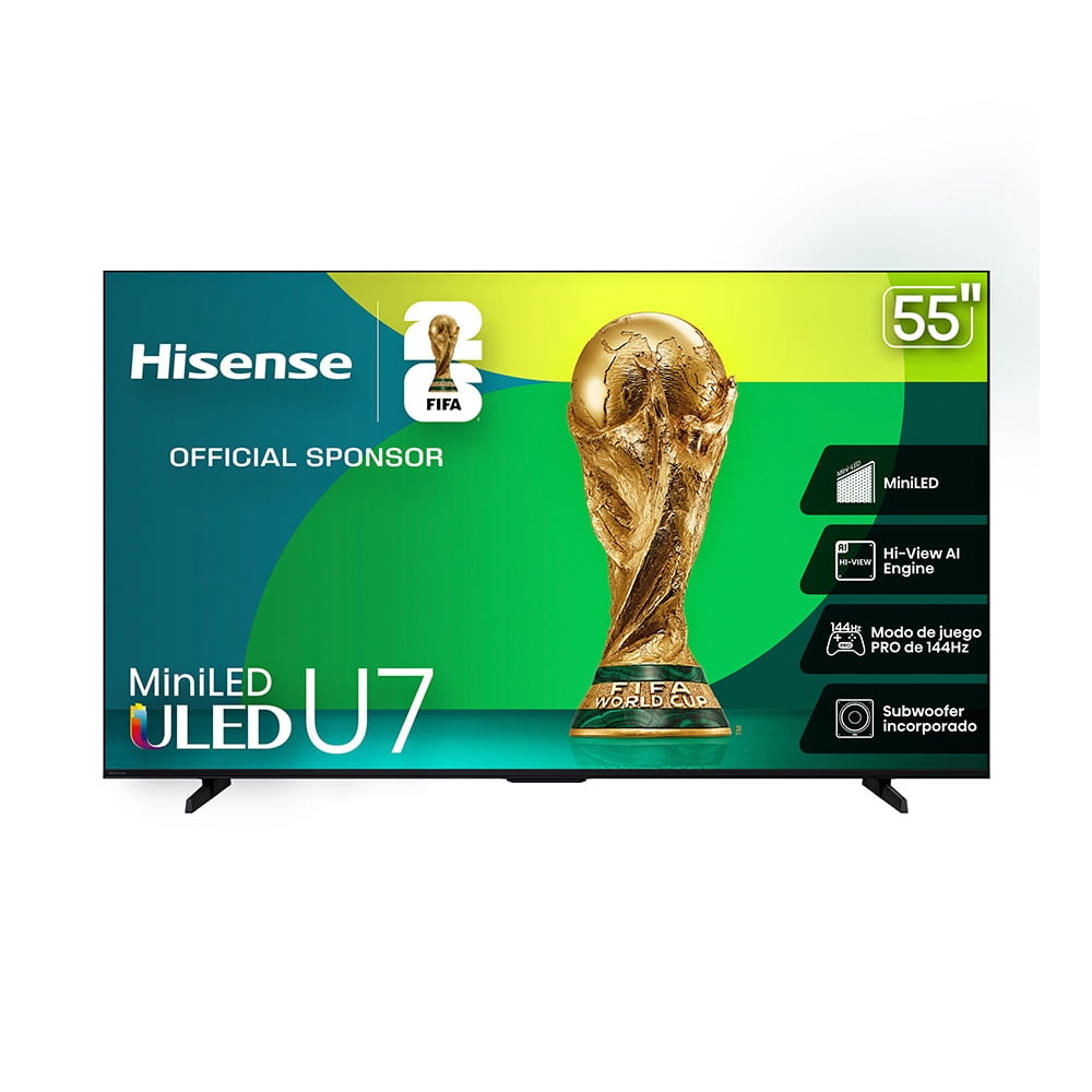 TV Hisense 55 pulgadas Pro Miniled PRO 55U7QG