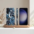 thumbnail image 6 of Case for Samsung Galaxy S23, Stained Glass Floral and Moon Phone Case Military-Grade Drop Protection Cover for Women Girl - Glossy, 6 of 7