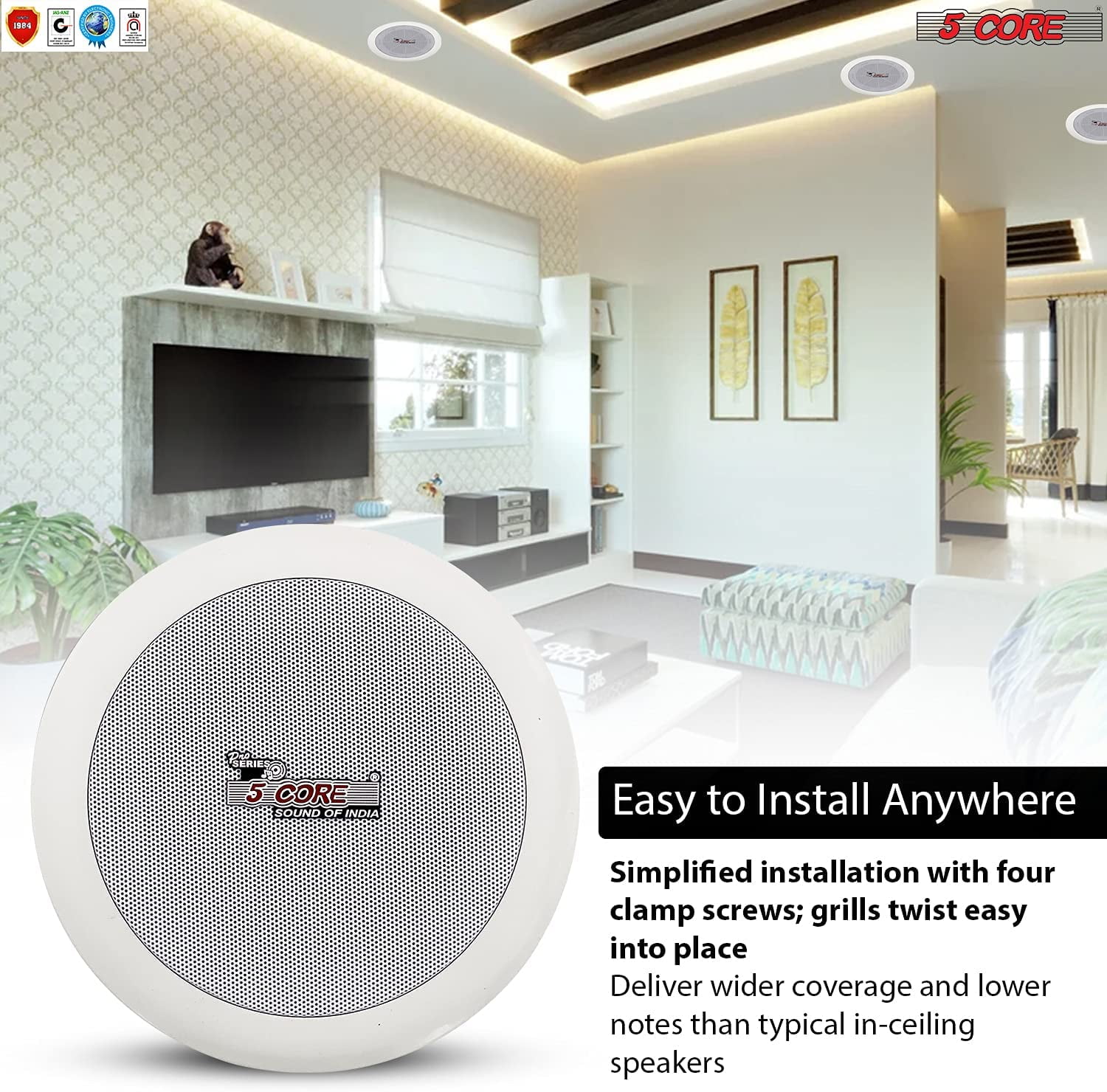 5 Core Premium 6 Inch Ceiling Speaker