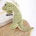 thumbnail image 1 of Dinosaurio robusto e indestructible, juguetes chirriantes para perros con mordedores agresivos, peluche irrompible., 1 of 1