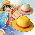 thumbnail image 1 of Luffy Sombrero De Paja Rendimiento Animación Cosplay Protección Solar Accesorios Gorra Moda Playa Sol Sombreros, 1 of 3