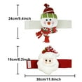 thumbnail image 3 of Christmas Curtain Buckle with Santa Claus Decoration, Curtain Tie Back Holder for Holiday Home Decor, Festive Window Treatment Accessories, 3 of 7