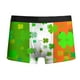 thumbnail image 1 of Calzones Para Hombre, Ropa Interior Estampada De Moda Navideña De San Patricio Para Hombre, Talla 140, 1 of 3