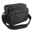 thumbnail image 1 of Bolsa de herramientas de lona, ​​bolso de hombro, Kit de herramientas, bolsillos gruesos de colección, bolsa de electricista, bolsa de herramientas con múltiples compartimentos, color negro, 1 of 5