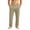 Khaki, variant on cocolona Mens Street Casual Plus Size Sweatpants Elastic Waist Straight Wide Leg Gym Workout Running Pants with Pockets