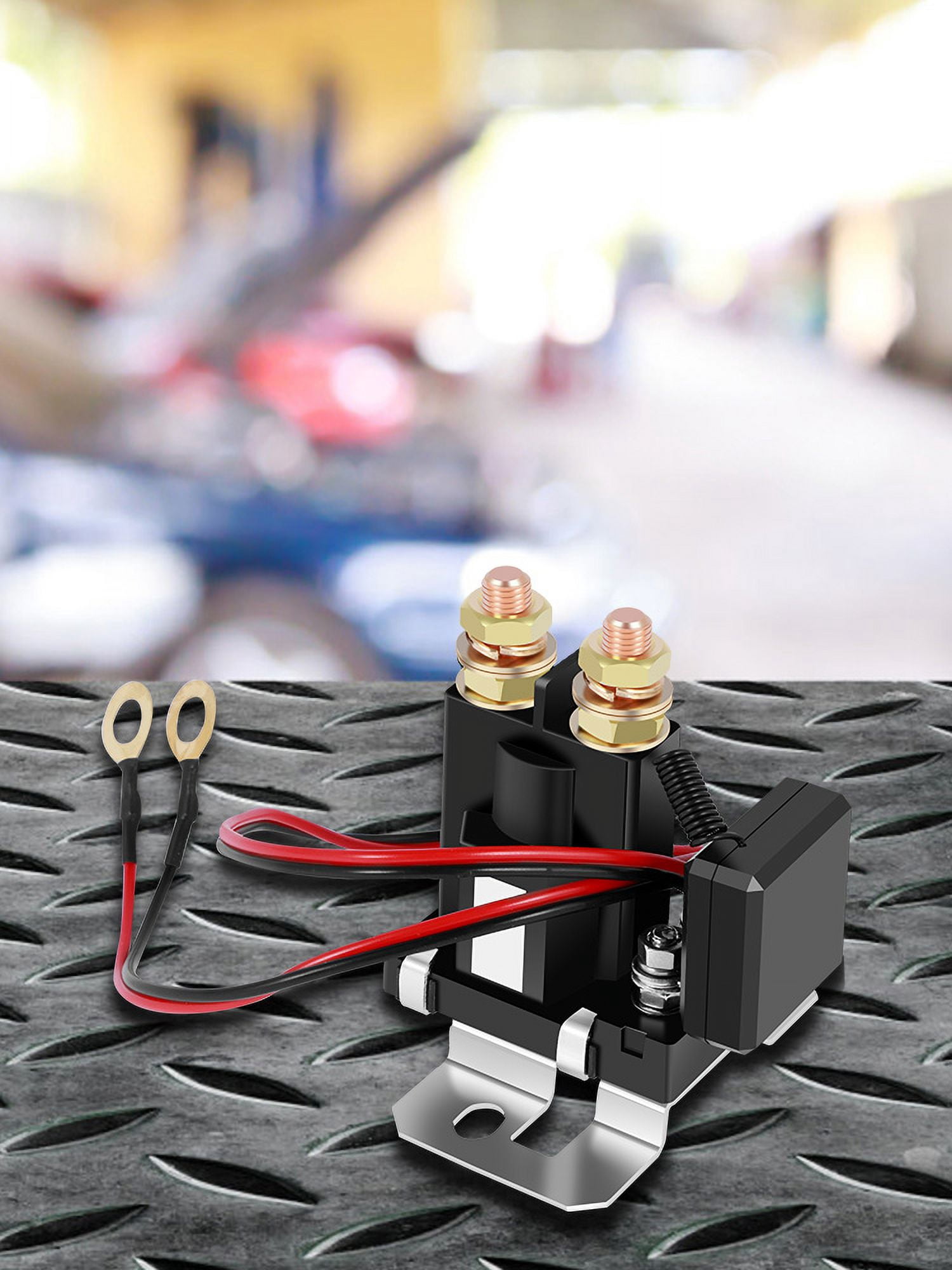 Battery Disconnect Switch 12V DC 500A Starting 200A Rated Wireless Battery Power Shut Off Isolator Battery Cut Off Switch