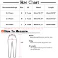 thumbnail image 3 of Klisyaur Girls Slim Leg Leggings Elastic High Waist Cute Soft Yoga Tights Casual Lounge Comfy Fall Trousers, 3 of 3