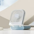 thumbnail image 3 of Ventilador de Collar de Enfriamiento, Ventilador de Collar de 4 Engranajes 180 Grados USB Plegable para recargable para viajar, 3 of 7