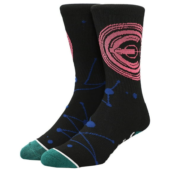 Marvel Eternals Black Cushioned Casual Crew Socks for Men