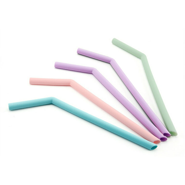 Heart Shaped Silicone Plastic Straw, Reusable Food Grade Material, Coffee  Beverage, Milk Tea, Valentine's Day Party Straw