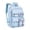 Blue, variant on Fgnfyis Backpack for Girls Colorful Dream Large Capacity School Bag with Bow Lightweight Twin Shoulder Elementary Students Kids Backpack Pink