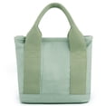 thumbnail image 3 of Canvas Bucket Bag Multi-Pockets Female Clutch Bag Large Capacity Casual for Work, 3 of 10